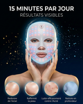 Masque LED Visage NOVEA — Routine beauty tech 7 couleurs